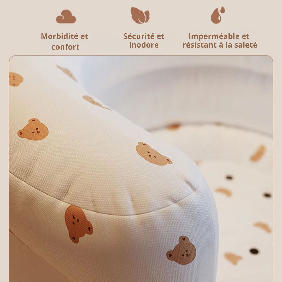 BébéNuage® – Chaise haute intelligente et gonflable pour bébé