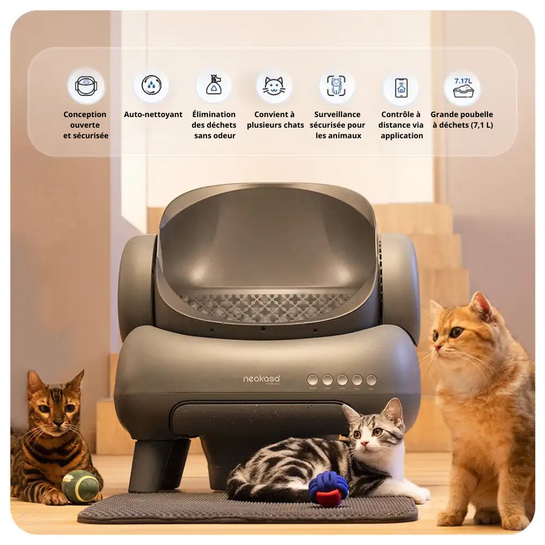 PurrBox® : Le bac à litière intelligent anti-odeurs