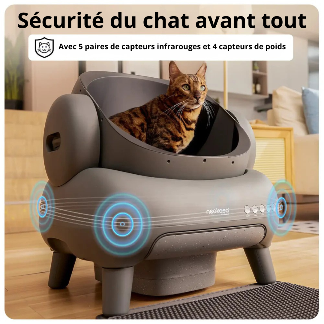 PurrBox® : Le bac à litière intelligent anti-odeurs