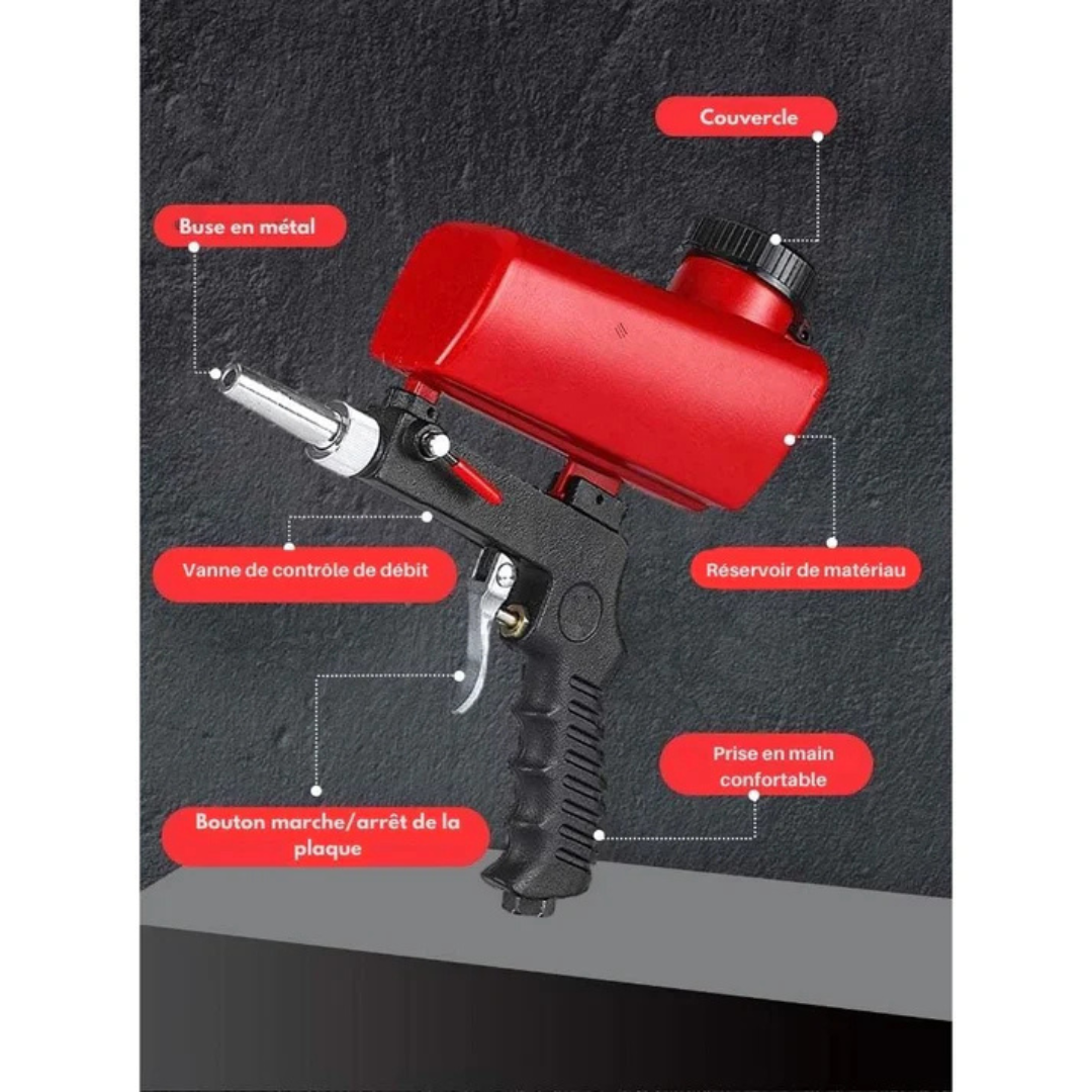 JetSand® - Pistolet de sablage professionnel