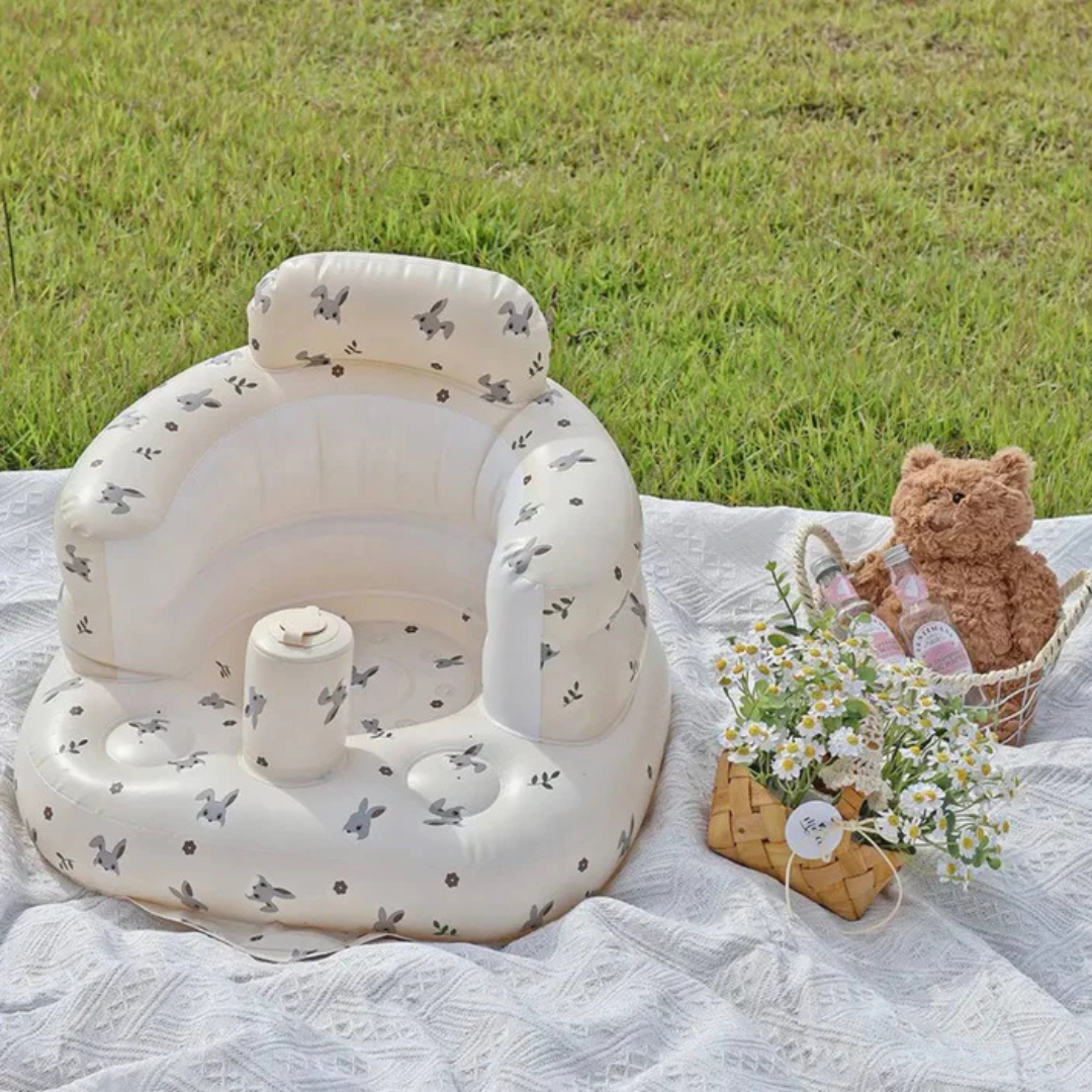 BébéNuage® – Chaise haute intelligente et gonflable pour bébé