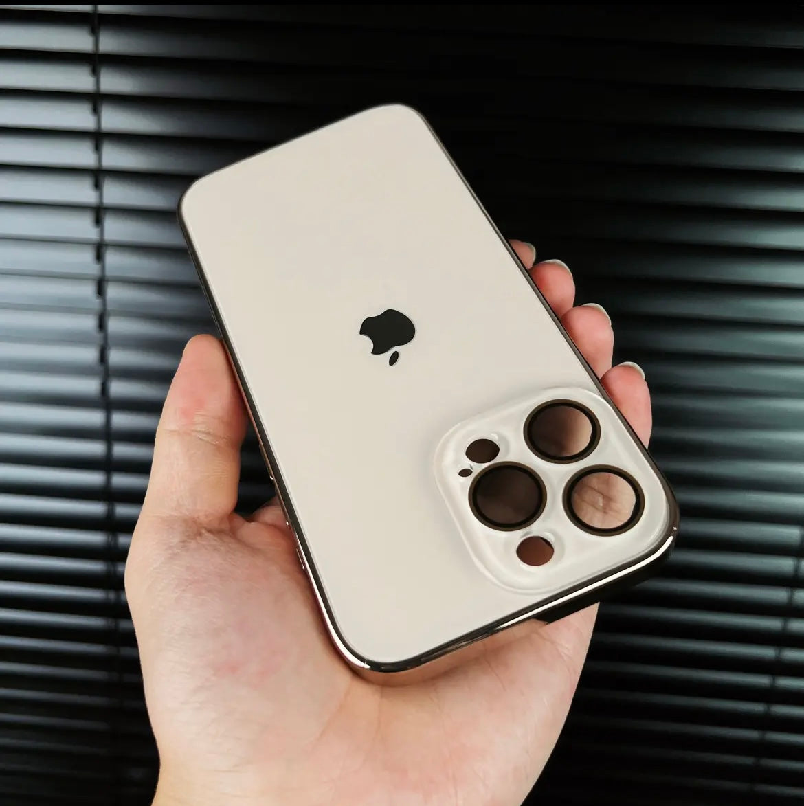 HaloShield® - Etui pour iPhone avec film dépoli galvanisé