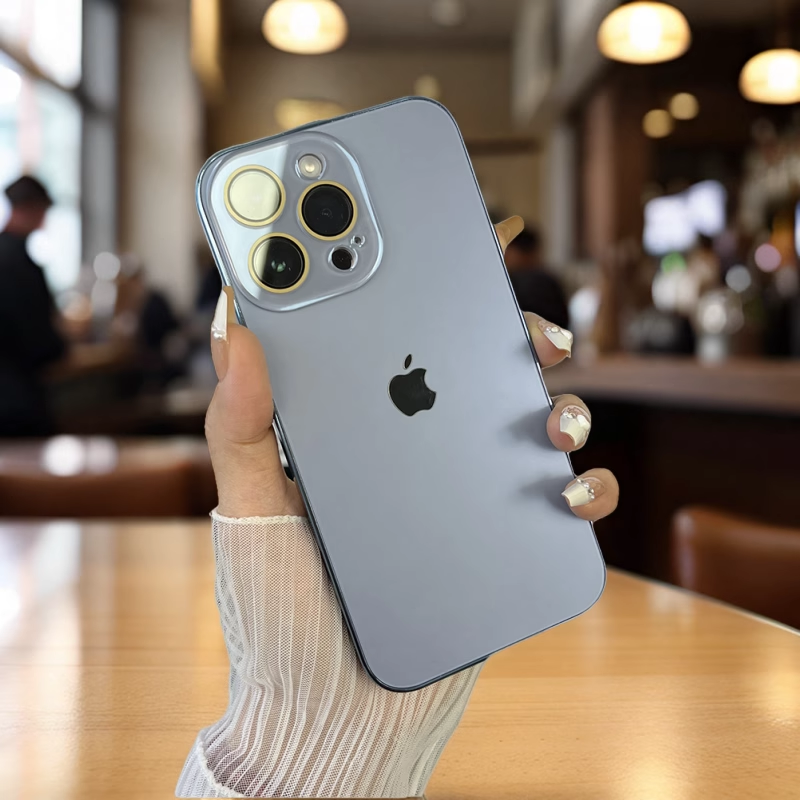 HaloShield® - Etui pour iPhone avec film dépoli galvanisé