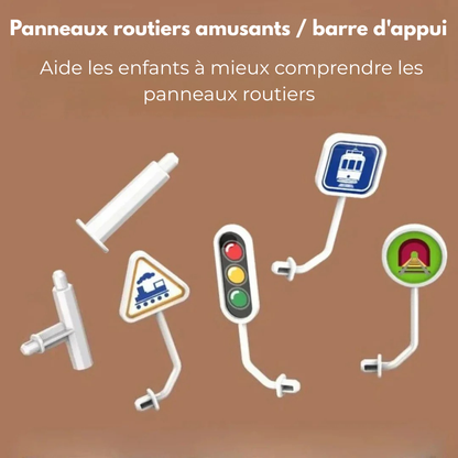 BrainRail® - le circuit magnétique éducatif pour les petits ingénieurs