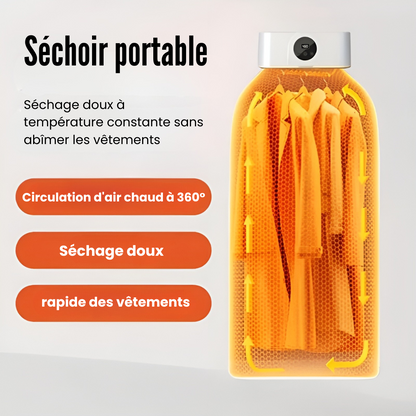 DryFast® - Le mini sèche linge rapide et efficace avec minuterie