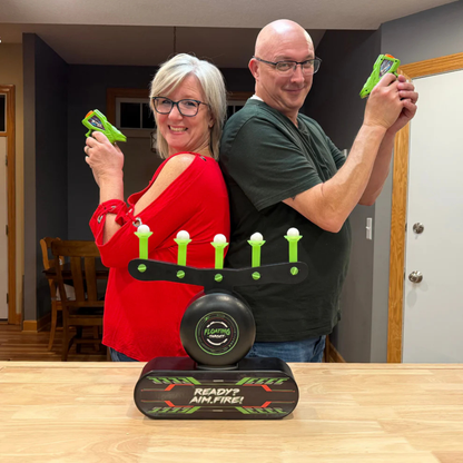 AeroAim® - le jeu de cibles flottantes avec lance-fléchettes