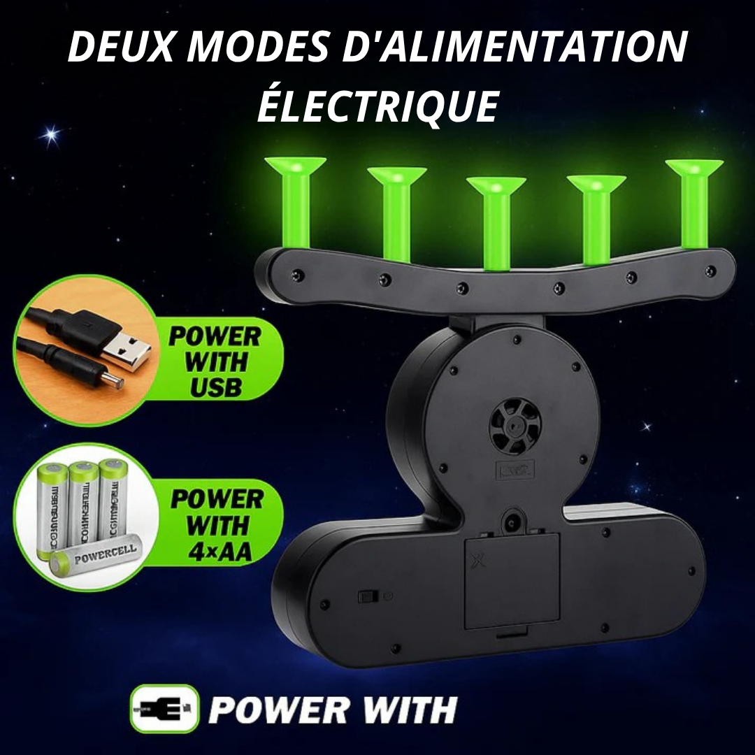 AeroAim® - le jeu de cibles flottantes avec lance-fléchettes