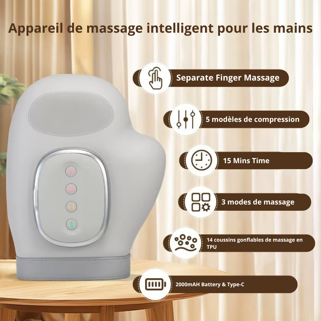 SerenityTouch® — Masseur chauffant pour les mains