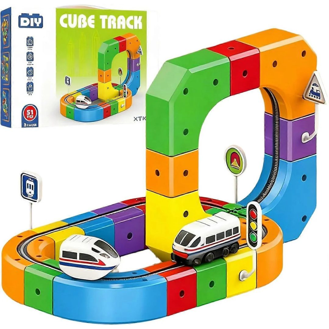 BrainRail® - le circuit magnétique éducatif pour les petits ingénieurs