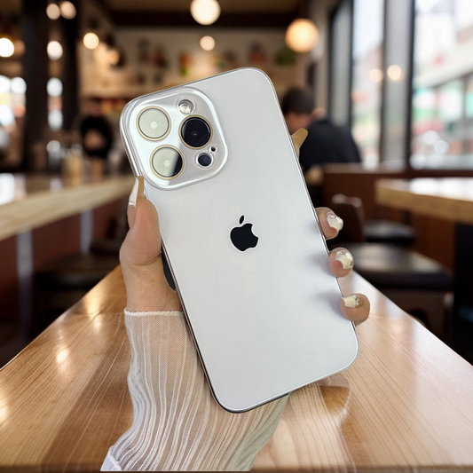 HaloShield® - Etui pour iPhone avec film dépoli galvanisé