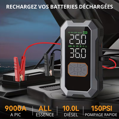 AutoRevive® - le démarreur d'urgence 4 en 1