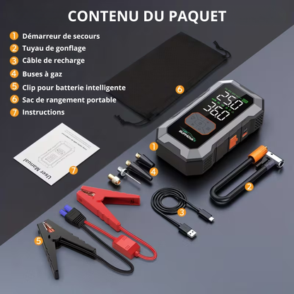AutoRevive® - le démarreur d'urgence 4 en 1