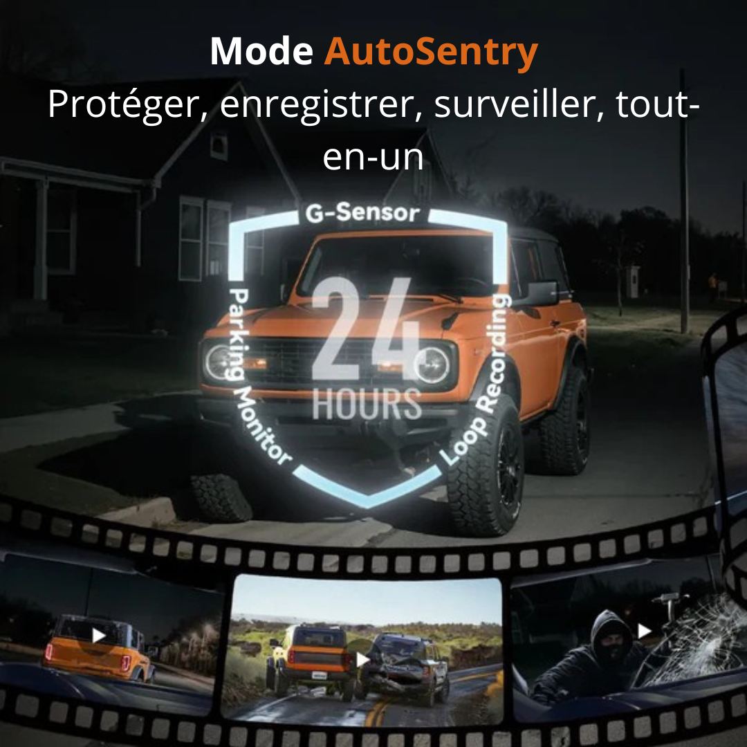 RoadGuard G900Pro® - 12MP WiFi Touch Screen Dash Cam Smart Mirror