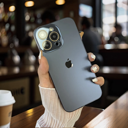 HaloShield® - Etui pour iPhone avec film dépoli galvanisé