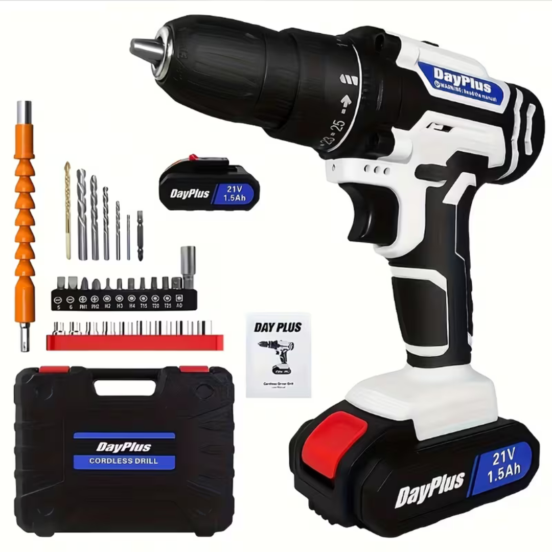 TorqueTitan® - Perceuse-visseuse 21 V 3 en 1 haute puissance